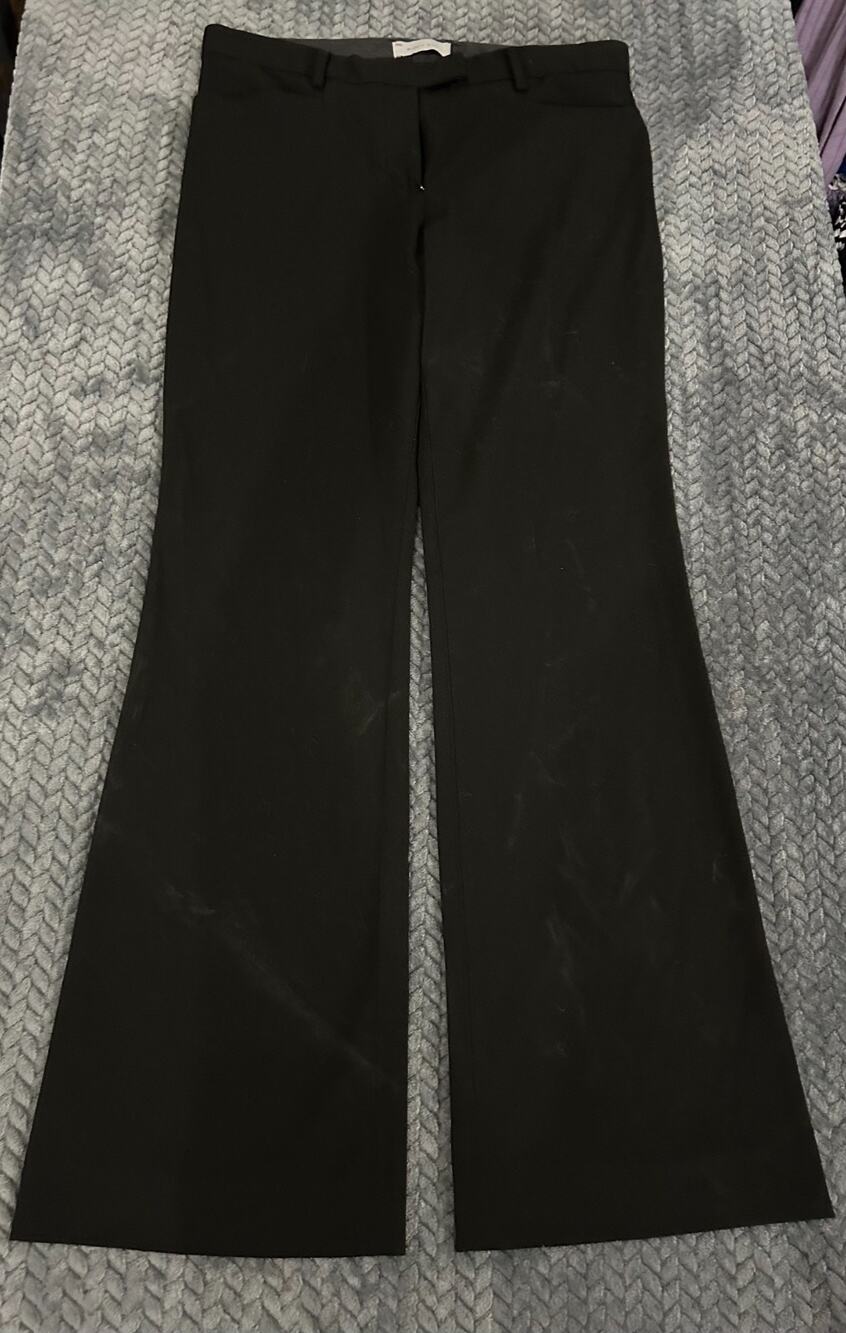 Gap Modern Boot Pants Womens 6A Black Stretch Career Bootcut Slacks